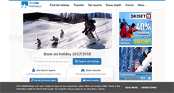 Desktop Screenshot of findskiholidays.com