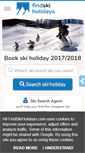 Mobile Screenshot of findskiholidays.com